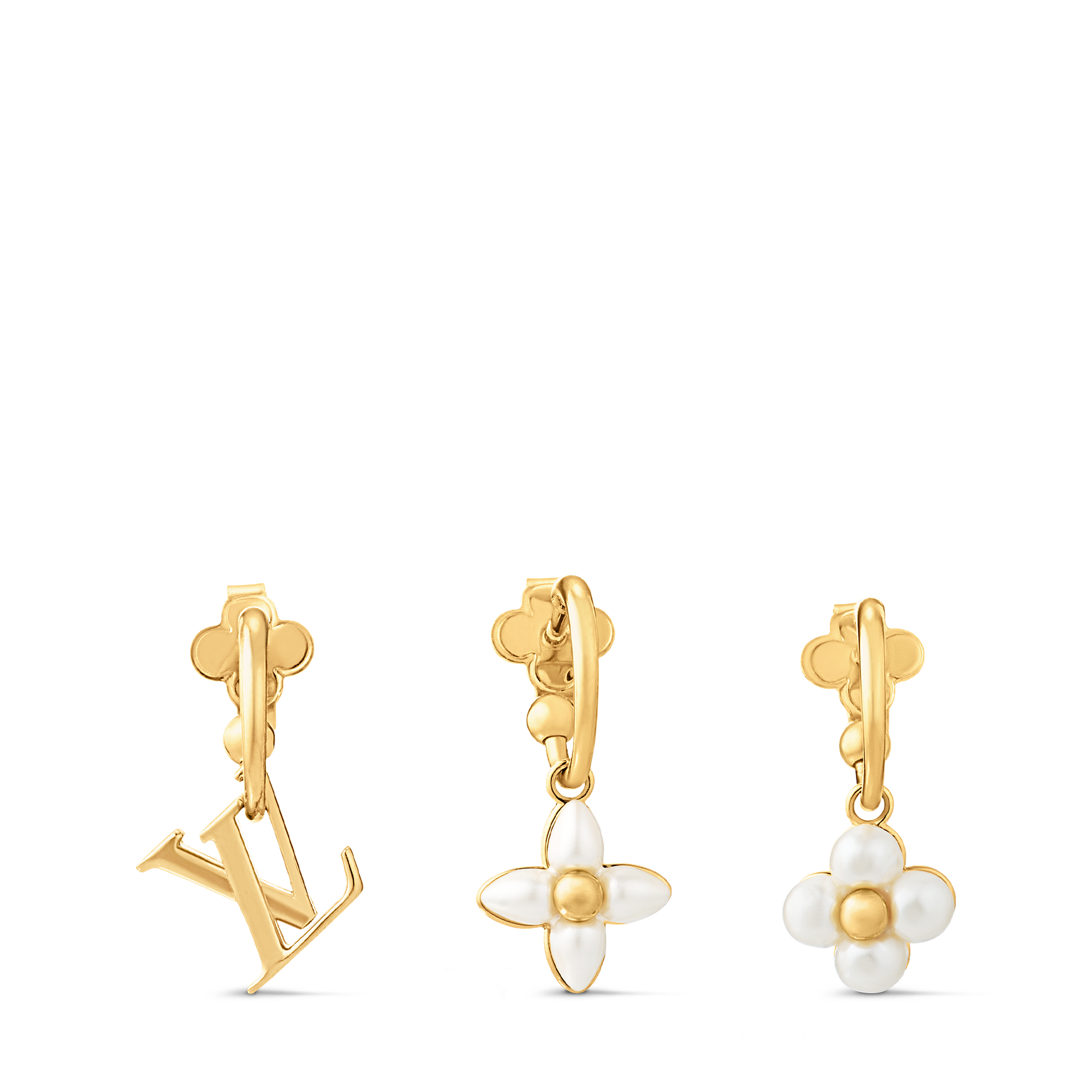 LV Floragram Earrings S00 - Fashion Jewellery M01025 | LOUIS VUITTON